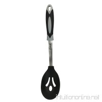 Wee's Beyond 5642-BLK Silicone Slotted Spoon  Black - B01HZQ48X6